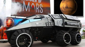NASA công bố xe thám hiểm sao Hỏa giống siêu xe của Batman