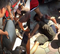 Nam thanh niên cầm dao đuổi chém hàng loạt người trên phố Thủ đô