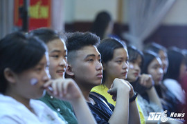 Gần 1.000 học sinh háo hức tham dự 'Ngày hội chinh phục AJC'