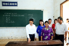 Phó Thủ tướng Vũ Đức Đam: Không để bất cứ lý do gì ảnh hưởng đến học sinh thi THPT quốc gia 217