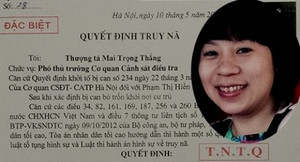 Truy nã nữ doanh nhân bị giám đốc Trung Quốc 'giật dây' huy động vốn lập công ty, chiếm đoạt tài sản