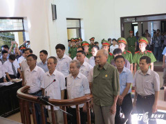 Đang xét xử 14 cựu cán bộ trong vụ sai phạm đất đai ở Đồng Tâm, Mỹ Đức