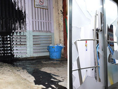 Côn đồ tạt sơn, phá ô tô, đánh 2 vợ chồng ở TP.HCM