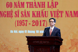 Phó Thủ tướng Vũ Đức Đam nêu 3 'chìa khoá' để sân khấu Việt Nam phát triển