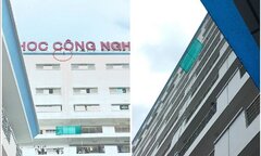 Sau vụ bê tông rơi, ĐH Hutech lại rung lắc khiến sinh viên hoảng sợ bỏ chạy