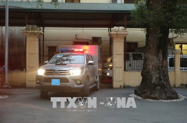 Ngày cuối xét xử ông Đinh La Thăng và đồng phạm: Áp giải các bị cáo tới tòa nghe tuyên án