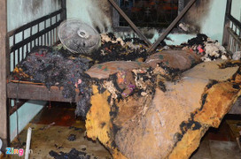 Ghen với bố vợ, con rể phóng hoả đốt nhà khiến 3 người bị thương