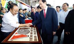 Gian trưng bày của VOV tại Hội báo toàn quốc 2018 giành giải Đặc biệt