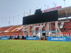 Asanzo đồng hành cùng hàng vạn CĐV Hải Phòng tiếp lửa cho Olympic Việt Nam