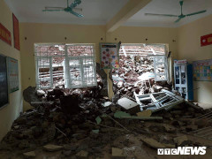 Mưa lũ, sạt lở kinh hoàng ở Thanh Hóa: 700 học sinh vùng tâm lũ lỡ ngày khai giảng