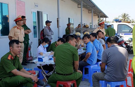 Phát hiện 3 tài xế container dương tính với ma tuý ở TP.HCM