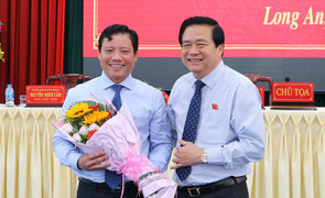 Ông Phạm Tấn Hòa được bầu giữ chức Phó Chủ tịch UBND tỉnh Long An