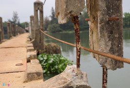 Cận cảnh cầu 'tử thần', nơi hàng chục người chết khi đi ngang qua ở Quảng Nam