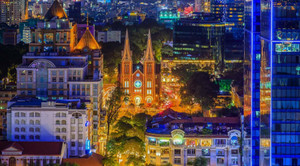 TP.HCM đẹp lạ thường trong bộ ảnh chụp từ trên cao