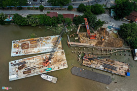 Vì sao cầu Thủ Thiêm 2 xây 4 năm mới được 18%?