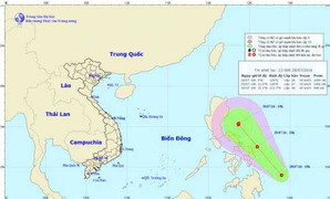 Bão số 1 chưa dứt, có khả năng lại xuất hiện bão số 2