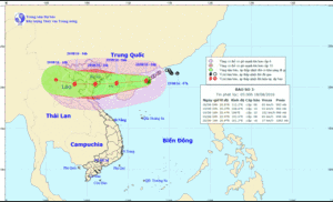 Sáng mai, bão số 3 đổ bộ, gió giật mạnh khủng khiếp