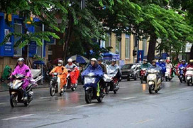 Miền Bắc tiếp tục có mưa dông