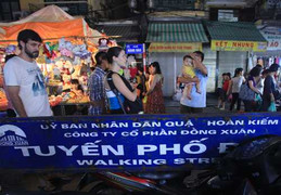 Từ 1/9 khu vực hồ Gươm sẽ thành không gian đi bộ