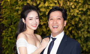 Nhã Phương – Trường Giang lần đầu xuất hiện cùng nhau sau lễ cưới cổ tích