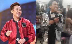 Trấn Thành dở khóc dở cười vì sự cố trang phục khi ra sân khấu