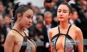 'Mỹ nhân Kung Fu' Trung Quốc gây tranh cãi vì mặc táo bạo trên thảm đỏ