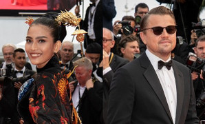 Trương Thị May diện áo dài nền nã trên thảm đỏ Cannes 2019