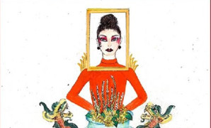 Trang phục lấy ý tưởng từ bàn thờ bị phản ứng dữ dội, tác giả thiết kế thừa nhận 'hơi lố'