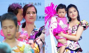Đông Nhi, Hoàng Yến Chibi xúc động khi catwalk cùng bệnh nhi ung thư