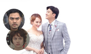 Đăng ảnh cưới với Bảo Thanh, Quốc Trường 'Về nhà đi con' bị anh rể lẫn em vợ hăm dọa