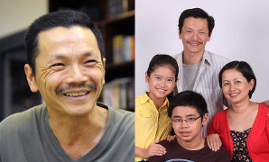 Giấu kín nhiều năm, NSƯT Trung Anh lần hiếm hoi khoe ảnh gia đình