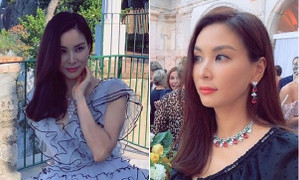 Sắc vóc trẻ trung, quyến rũ ở tuổi U50 của vợ Jang Dong Gun