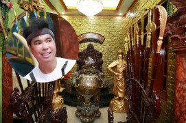 Biệt thự trăm tỷ đồng dát vàng của danh ca Ngọc Sơn có gì khác sau 20 năm?