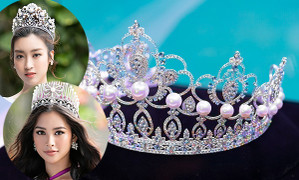 Đỗ Mỹ Linh, Tiểu Vy bất ngờ với vương miện 3 tỷ đồng của ‘Hoa hậu Thế giới Việt Nam 2019’