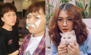 Cô gái 9X xinh xắn có nụ hôn đồng giới với Ánh Dương trong 'Về nhà đi con' là ai?