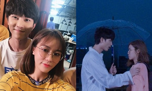 MisThy khiến fan phát sốt vì nụ hôn lãng mạn với thành viên nhóm Uni5