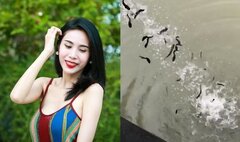 Bị mỉa mai 'diễn sâu' khi thả cá phóng sinh, Thủy Tiên đáp trả gay gắt