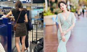 Nhan sắc không son phấn của Cổ Lực Na Trát được khen ngợi