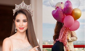 Phạm Hương khoe ảnh tình cảm bên bạn trai ở Mỹ