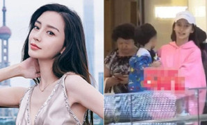 Giữa tin đồn sắp ly hôn, Angela Baby được mẹ chồng và con trai đến phim trường thăm