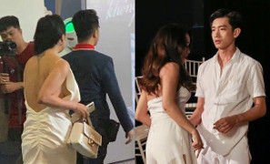 Chạm mặt sau chia tay, Thái Trinh bật khóc, bỏ về giữa chừng trong sự kiện có Quang Đăng