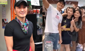 'Triển Chiêu' Hà Gia Kính điển trai, phong độ ở tuổi 60