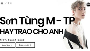 Sơn Tùng M-TP xuất hiện trên website của hãng thu âm Mỹ, chuẩn bị Mỹ tiến?