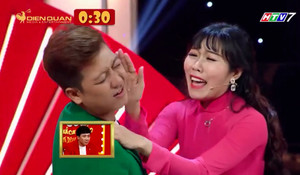 Sau Trấn Thành, đến lượt Trường Giang bị thí sinh tát liên tục trên sân khấu