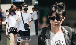 Noo Phước Thịnh cực bảnh, Trấn Thành - Hari Won quấn quýt không rời xuất hiện ở Phú Quốc dự đám cưới Đông Nhi