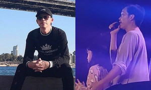 Hoài Linh tạm dừng chương trình, tìm người thân cho bé gái đi lạc