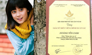 Vượt Ngô Thanh Vân giành giải Nữ diễn viên xuất sắc, Hoàng Yến Chibi nói gì?