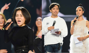 Thu Minh, Hoàng Oanh tích cực tổng duyệt cho chung kết ‘Hoa hậu Hoàn vũ Việt Nam 2019’