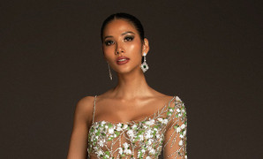 Hoàng Thùy gây ấn tượng với màn catwalk 'đánh hông' tại bán kết 'Hoa hậu Hoàn vũ 2019'