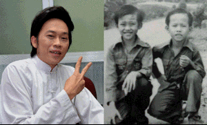 Dương Triệu Vũ tiết lộ ảnh thời bé của danh hài Hoài Linh